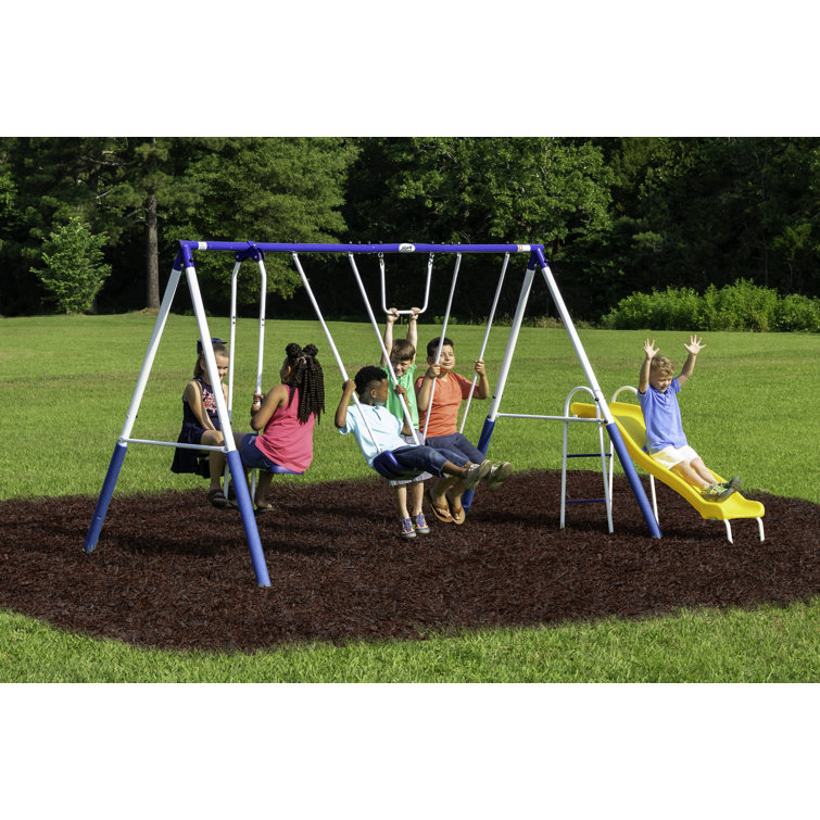 XDP Recreation Play All Day Swing Set & Reviews Wayfair